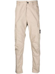 Stone Island pantalon fuselé 32710 à poches cargo - Tons neutres