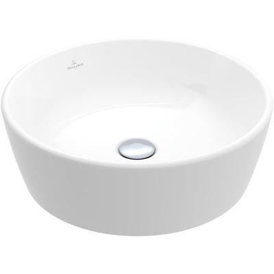 Villeroy & Boch Architectura waskom 45x45x15.5cm - Rond zonder overloopgat Wit Alpin glans Ceramic 5a254601