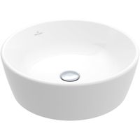 Villeroy & Boch Architectura waskom 45x45x15.5cm Rond zonder overloopgat Wit Alpin glans Ceramic 5A254601 - thumbnail