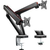 LogiLink BP0092 flat panel bureau steun 81,3 cm (32 ) Klem Zwart, Rood