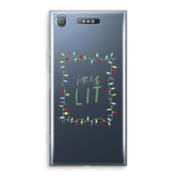 It's Lit: Sony Xperia XZ1 Transparant Hoesje