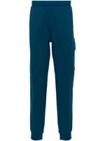 C.P. Company pantalon de jogging à détail verre de lunette signature - Bleu