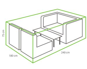 Loungeset beschermhoes 240 x 180 x 75