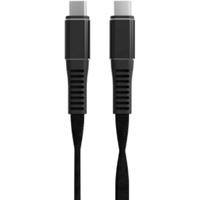 Leba Innovation NCABLE-LE-UC-UC-1.2M USB-laadkabel USB-C stekker, USB-C stekker 1.20 m Zwart