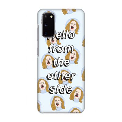 Hello: Volledig geprint Samsung Galaxy S20 Hoesje