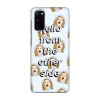 Hello: Volledig geprint Samsung Galaxy S20 Hoesje