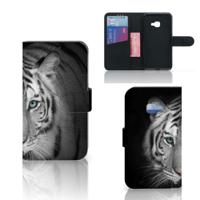 Samsung Galaxy Xcover 4 | Xcover 4s | Telefoonhoesje | Met pasjeshouder | Tijger