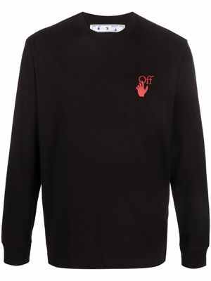 Off-White sweat à logo Arrows - Noir