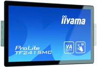 Iiyama ProLite TF2415MC Touchscreen monitor Energielabel: F (A - G) 60.5 cm (23.8 inch) 1920 x 1080 Pixel 16:9 16 ms HDMI, VGA, DisplayPort, RJ45, Jackplug VA - thumbnail