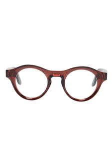 Lapima x Collection Luca lunettes de vue ovales - Rouge