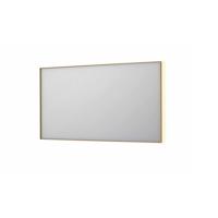 Spiegel INK SP32 140x4x80 cm Incl. Indirect LED-Verlichting Rondom en Spiegelverwarming Geborsteld Mat Goud