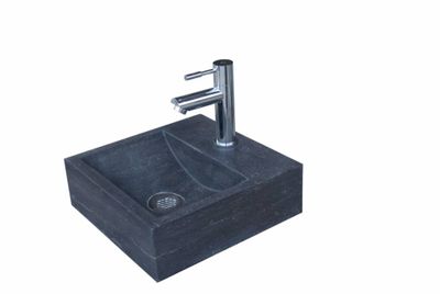 Hardsteen Fontein Square 30X30X10 cm Aqua Royal