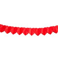 Folat BV Papieren minislinger - rood hart, 2mtr.