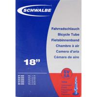 Schwalbe binnenband fv/sv5a 18" breed 47/50/54/57/60-355