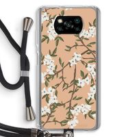 Blossoming spring: Xiaomi Poco X3 Pro Transparant Hoesje met koord