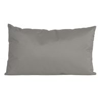 Bank/sier kussens voor binnen en buiten in de kleur grijs 30 x 50 cm   -