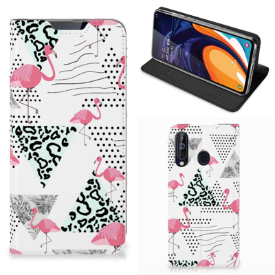 Samsung Galaxy A60 | Hoesje maken | Flamingo Triangle