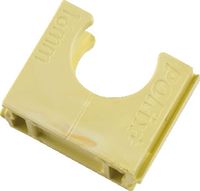 Polfix klembeugel 25mm creme (1 stuk)