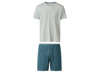 esmara Men Korte heren pyjama (Beige/groen, L)