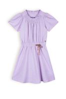 NoNo Meisjes jurk geruit - Monet - Galaxy lilac - thumbnail