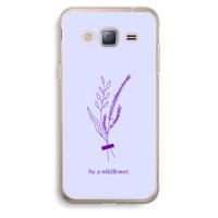 Be a wildflower: Samsung Galaxy J3 (2016) Transparant Hoesje - thumbnail