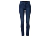 esmara Dames jeans, Super Skinny Fit, met hoog katoengehalte (34, Blauw)