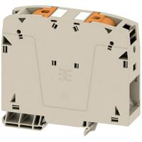 Weidmüller 2742120000 Doorgangsserieklem Push-In-klem, Steekaansluiting Donkerbeige 5 stuk(s)