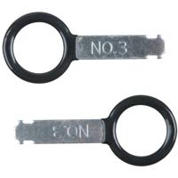KS Tools 500.1375 Radio-/navigatieapparaat ontgrendelingsgereedschap, VW, 2-delig