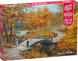 Autumn in an old Park Puzzel 1000 Stukjes