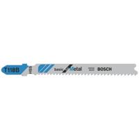 Bosch Accessories 2608631673 Decoupeerzaagblad T 118 B Basic for Metal, verpakking van 3 stuks 3 stuk(s)