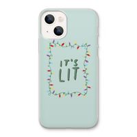 It's Lit: iPhone 13 Transparant Hoesje