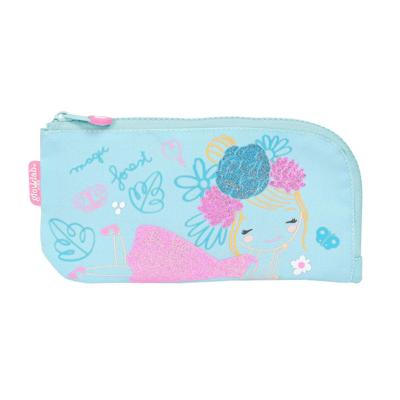 Schoolpennenzak Glow Lab Cute doll Licht Blauw (23 x 11 x 1 cm)