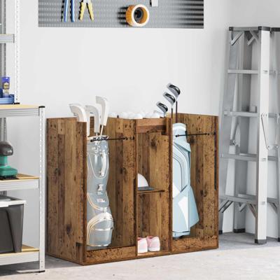 Golfkast Effen Oudhout 65 x 45 x 98 cm