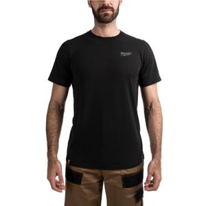 Milwaukee HT SS BL L T-shirt Hybrid short sleeve black L - 4932492965
