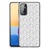 Samsung Galaxy M52 Back Case Stripes Dots
