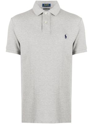 Polo Ralph Lauren polo à logo brodé - Gris