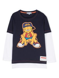 Marc Jacobs Kids x Garfield t-shirt à manches longues - Bleu