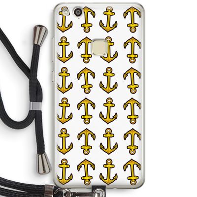 Musketon Anchor: Huawei Ascend P10 Lite Transparant Hoesje met koord