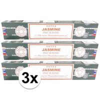 3x Nag Champa wierook Jasmine 15 gram