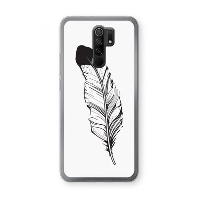 Pluim: Xiaomi Redmi 9 Transparant Hoesje