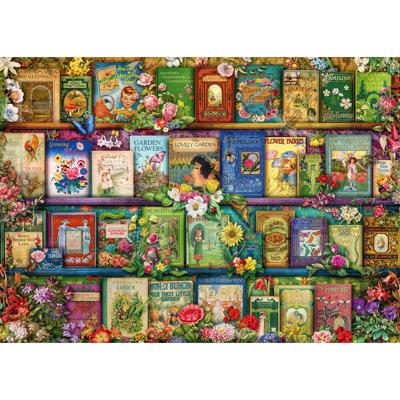 Ravensburger puzzel vintage tuinboeken - 1000 stukjes