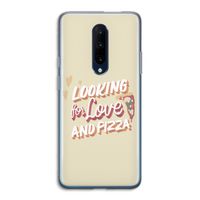 Pizza is the answer: OnePlus 7 Pro Transparant Hoesje
