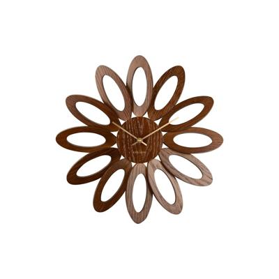 Wandklok Fiore Bruin