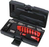 KS TOOLS Knife-scraper set 27tlg. in case