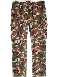 Purple Brand pantalon cargo à motif camouflage - Marron