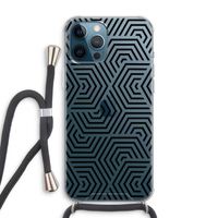 Magic pattern: iPhone 12 Pro Max Transparant Hoesje met koord