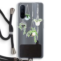 Hang In There: OnePlus Nord CE 5G Transparant Hoesje met koord