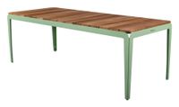 Bended table wood Weltevree- lichtgroen