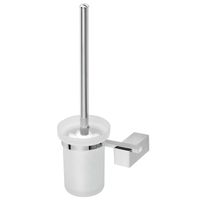 Toiletborstelgarnituur Herzbach Pixa Verchroomd Messing - thumbnail