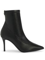 Giuseppe Zanotti bottines Mirea 90mm en cuir - Noir - thumbnail